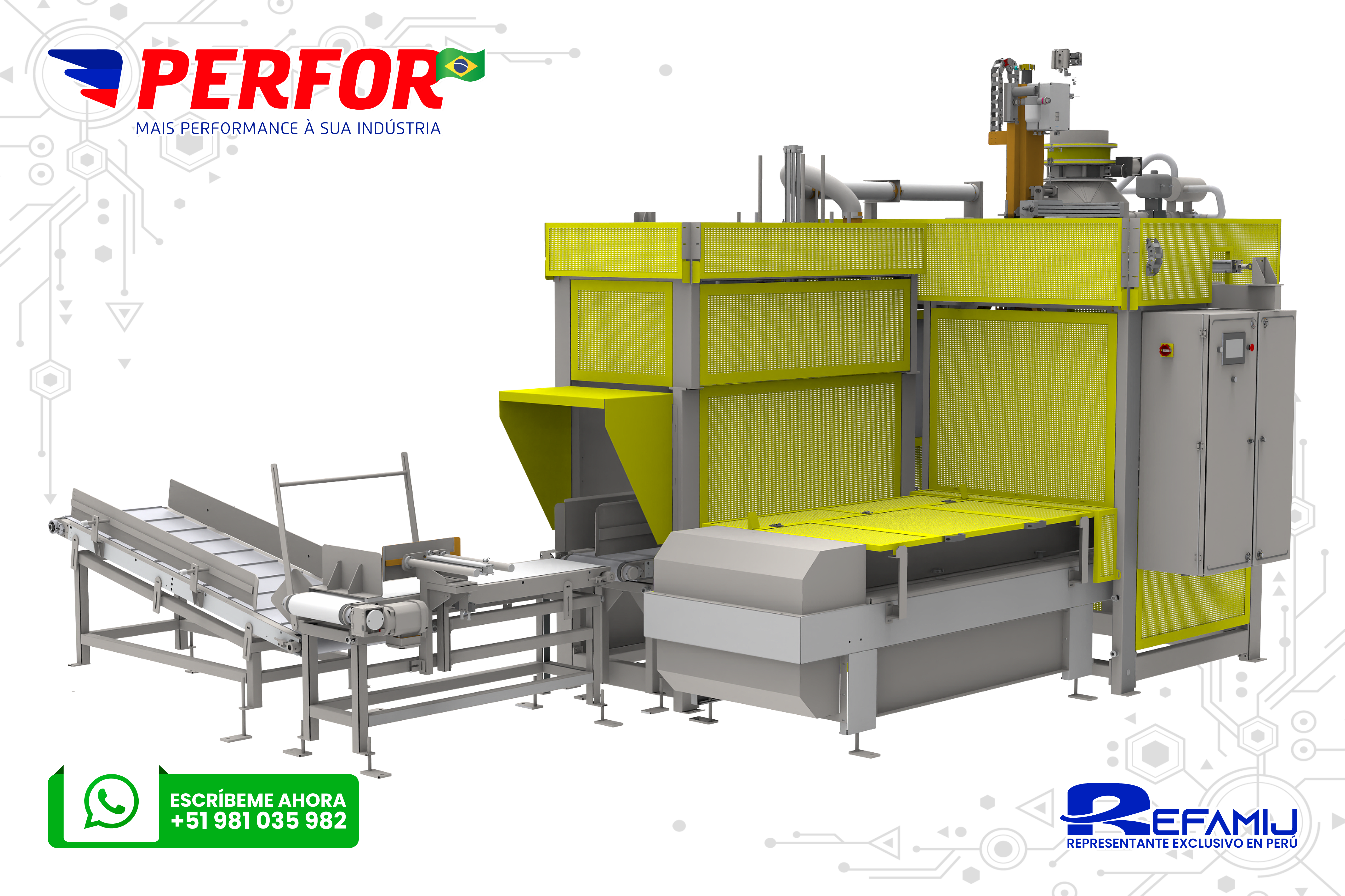 Aplicador Automático de bolsas SAEF 10